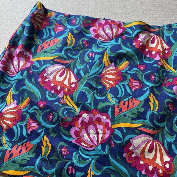 Trina Turk Dresses & Skirts - NWT $198 Trina Turk Rico A-Line Mini-Skirt India Garden Bengal Blue Size 6